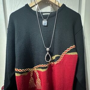Korey Vintage Rope sweater Size small